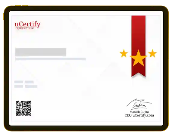 uCertify certification